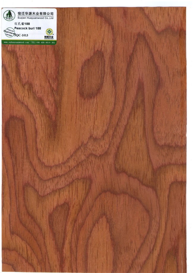 Peacock burl 188